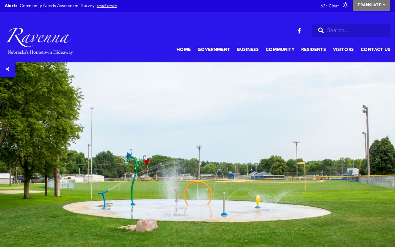 Buffalo County Ravenna official city record contact source